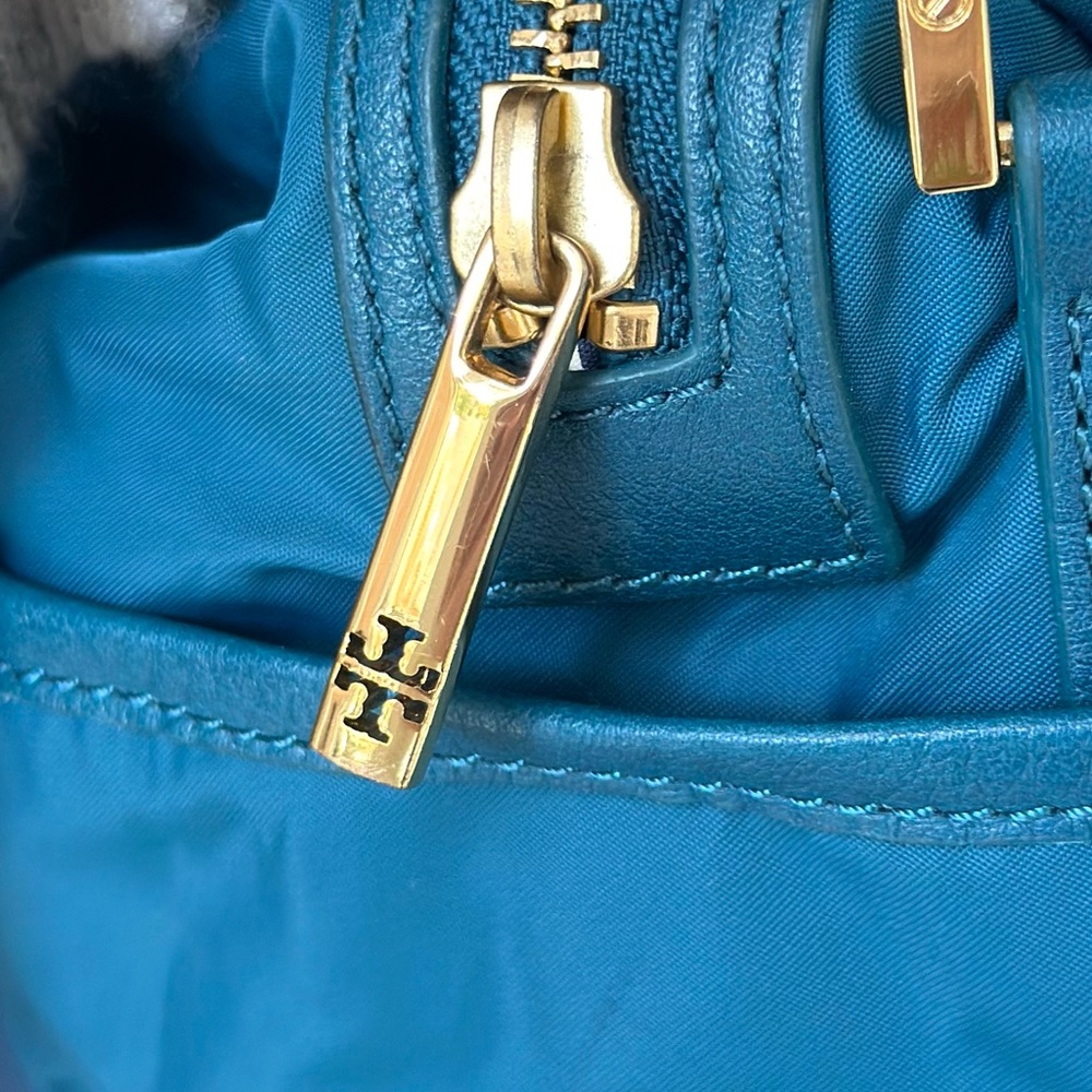 Tory Burch Blue and Gold Women's Bag - Picture 8 of 10